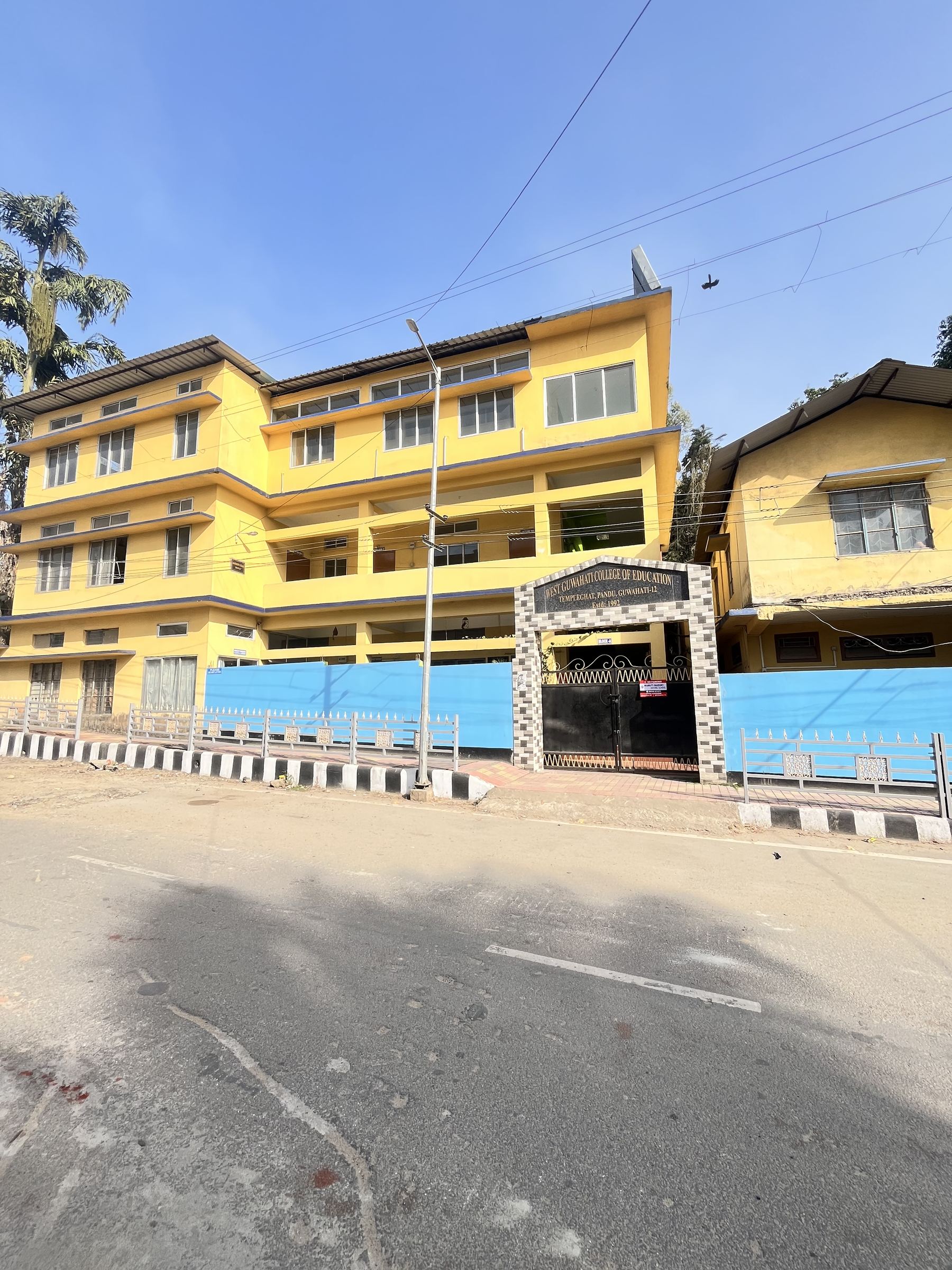 The college building at Templeghat